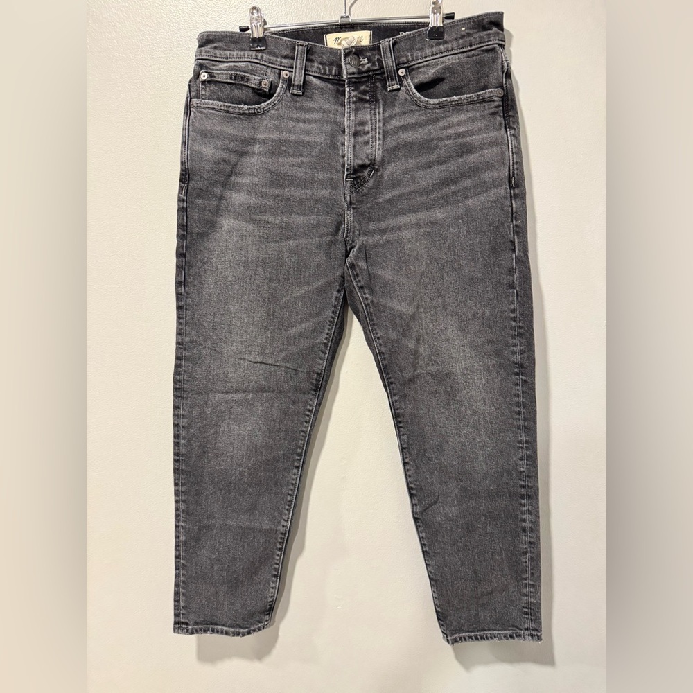 Madewell Relaxed Taper Button Fly Denim Size 31 Waist